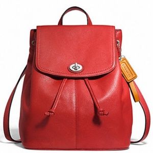 Coach Park Leather Backpack